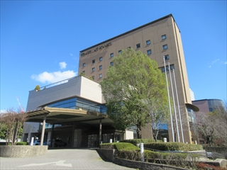 会場のホテルレイクビュー水戸